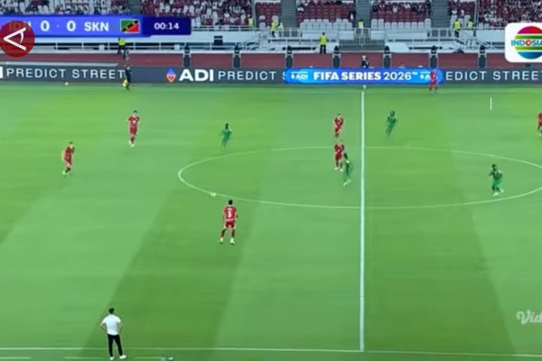 Timnas Indonesia Menang 4-0 atas St. Kitts and Nevis di FIFA Series 2026