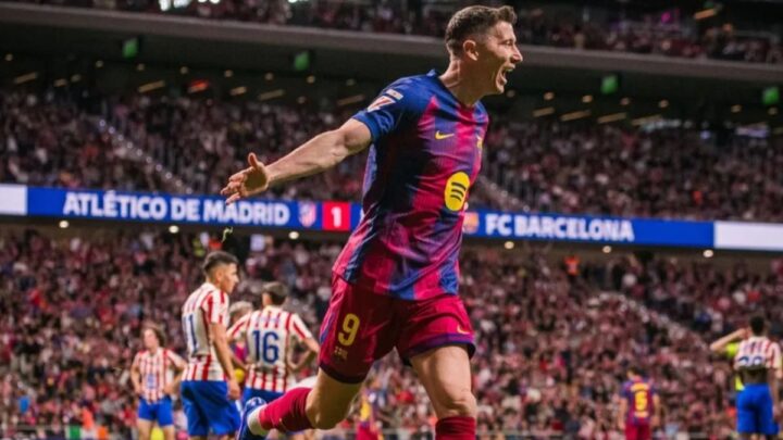 Barcelona kalahkan Atletico berkat kontribusi Rashford dan Lewandowski