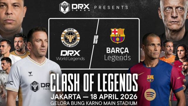 Clash of Legends: ajang yang mempertemukan penggemar dengan legenda sepak bola dunia