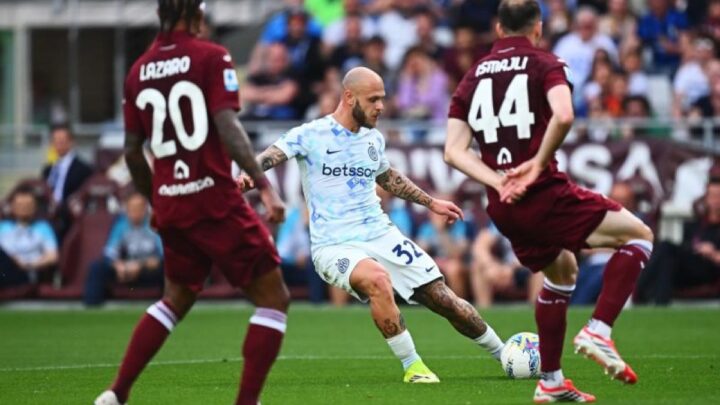 Inter Buang Keunggulan, Torino Paksa Hasil Imbang 2-2