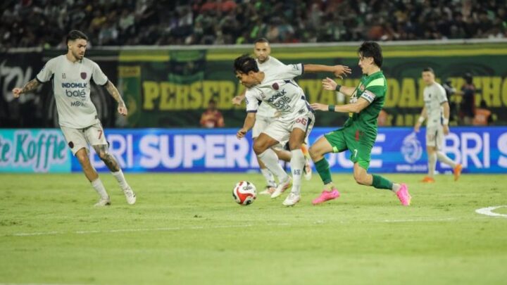 Persita Akui Persebaya Lebih Efektif Memaksimalkan Peluang di Laga Ini