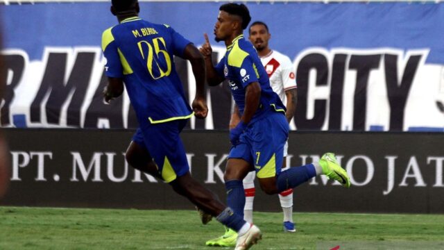 Dwigol Gabriel Silva bawa Arema kalahkan Persis 2-0