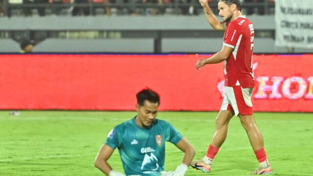 Bali United menang 4-1 atas Malut United dalam lanjutan pertandingan liga