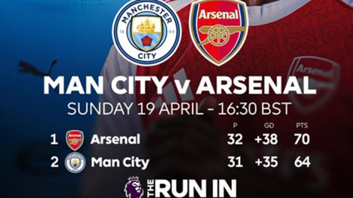 Klasemen Liga Inggris: Manchester City memangkas selisih poin dengan Arsenal