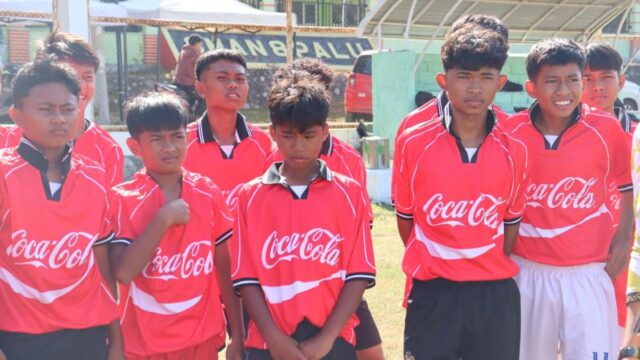 Festival Sepak Bola Rakyat di Palu Gelar Coaching Clinic bagi Sekolah Sepak Bola