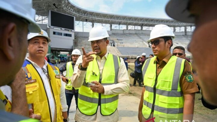 Gubernur Sumut Tinjau Kelayakan Stadion Teladan untuk Piala AFF