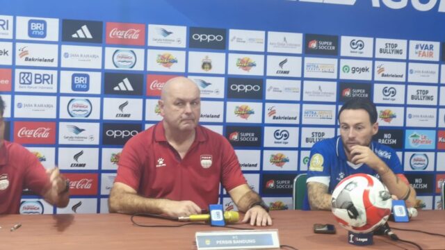 Bojan Hodak Akui Persib Tak Tampil Maksimal pada Babak Pertama saat Hadapi Bhayangkara