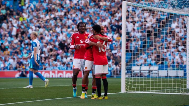 Manchester United tutup musim dengan kemenangan 3-0 atas Brighton pada matchday terakhir