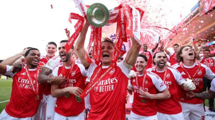 Klasemen Akhir Liga Inggris: Arsenal Jadi Juara, West Ham Terdegradasi