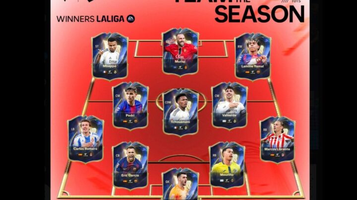 Barcelona Mendominasi Susunan Tim Terbaik Liga Spanyol Musim 2025/2026