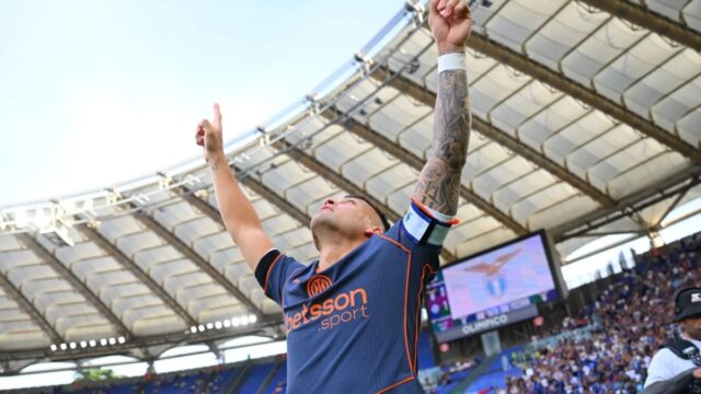 Inter Menang 3-0 atas Lazio yang Bermain dengan 10 Pemain