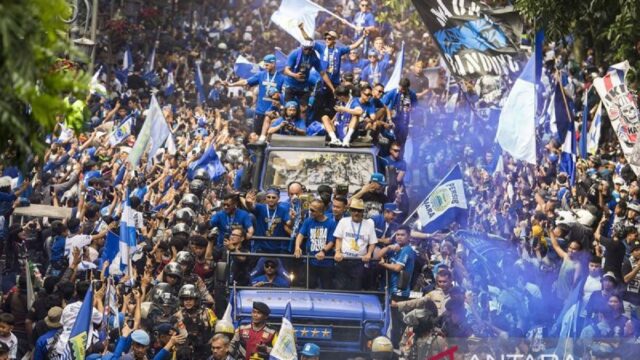 Persib siapkan rute konvoi juara: melintasi kawasan bersejarah di Bandung