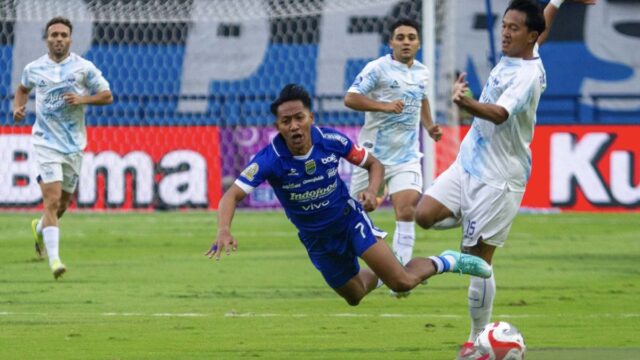 Persib Bandung menang 1-0 atas PSIM Yogyakarta pada laga kandang