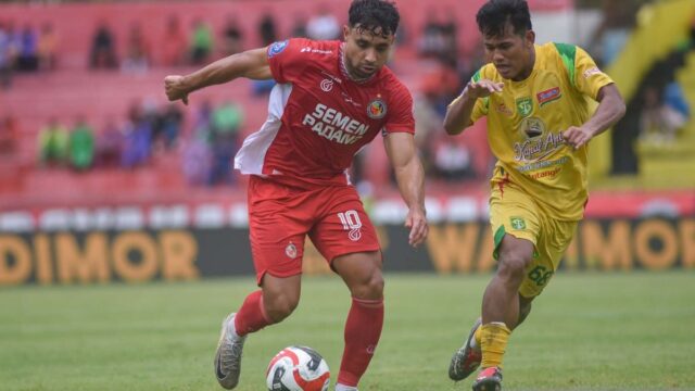 Semen Padang FC Tumbang 0-7 dari Persebaya dalam Laga Liga 1