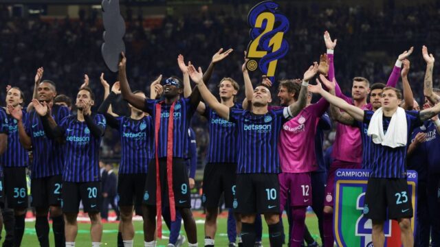 Inter Milan juara Liga Italia setelah mengalahkan Parma 2-0