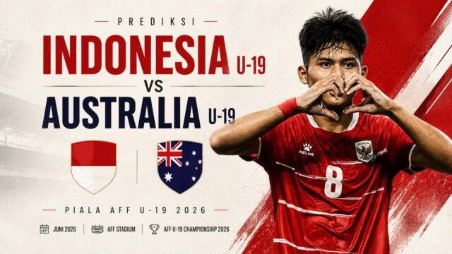 Indonesia U-19 Vs Australia U-19: Garuda Muda Menatap Tiket Final
