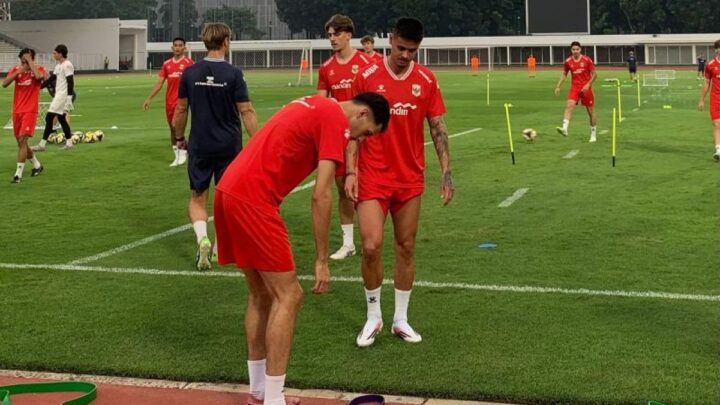 Ikut latihan timnas Indonesia, Mees Hilgers mengaku sangat bersyukur
