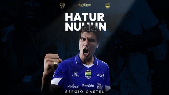 Kontrak Habis, Persib Bandung Resmi Berpisah dengan Sergio Castel