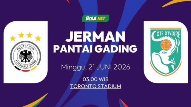 Jerman vs Pantai Gading: Duel Puncak Grup E Piala Dunia 2026