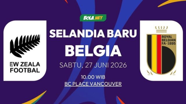 Selandia Baru vs Belgia: Laga Penentu Grup G Piala Dunia 2026