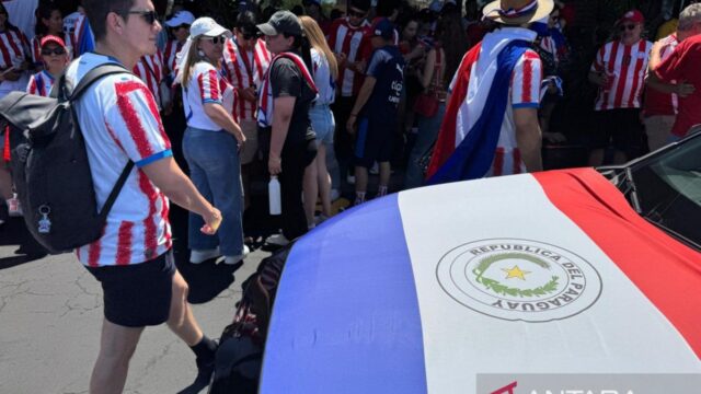 Suporter Paraguay Mulai Berdatangan 5 Jam Sebelum Pertandingan Kontra Prancis