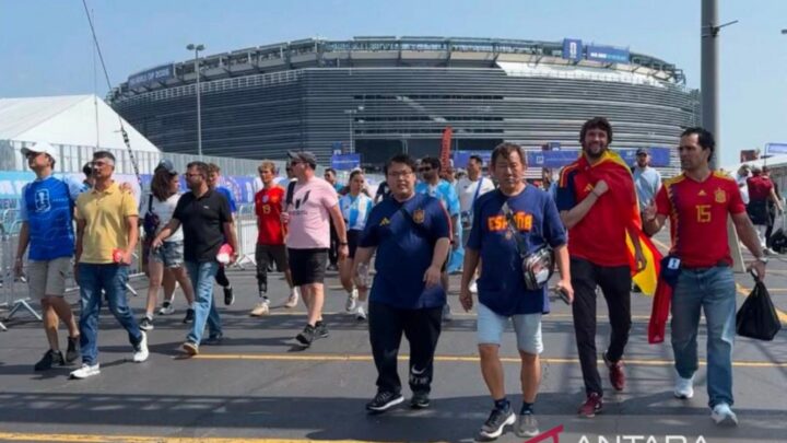 Final Piala Dunia 2026 Dipadati Suporter dan Jurnalis di Stadion