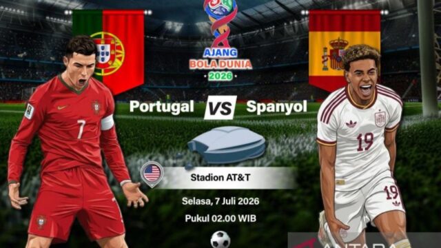 Portugal vs Spanyol: Ronaldo Jalani Derbi Iberia yang Bisa Jadi Penampilan Terakhirnya