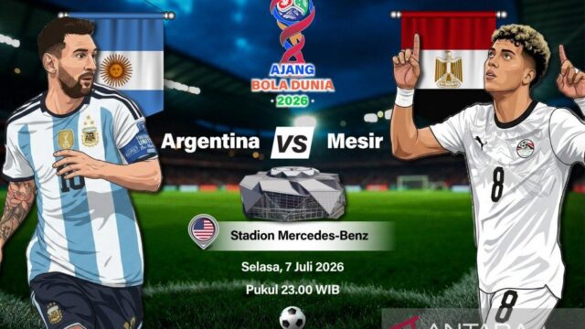 Argentina vs Mesir: Messi dan Salah diprediksi jadi sorotan dalam duel dua tim kuat