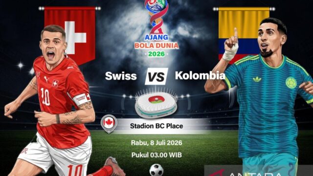 Swiss vs Kolombia: Peluang Wakil Amerika Selatan Tersisa di Luar Argentina