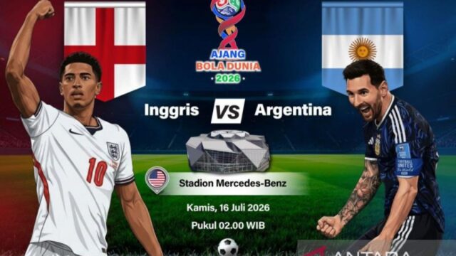 Inggris vs Argentina: Laga berlangsung ketat dan diwarnai sejumlah momen dramatis