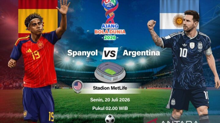 Pratinjau Spanyol vs Argentina: Duel dua filosofi permainan di laga puncak