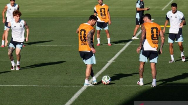 Argentina vs Swiss: Messi Jadi Andalan, Nati Bidik Celah di Pertahanan Albiceleste