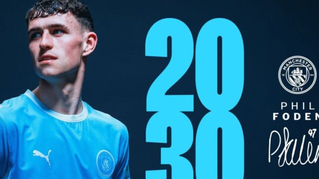 Phil Foden Perpanjang Kontrak di Manchester City hingga 2030