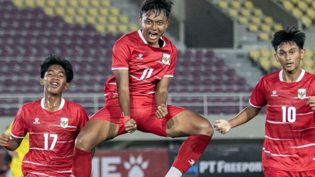 Indonesia U-17 Imbang 1-1 Lawan Malaysia di Manahan