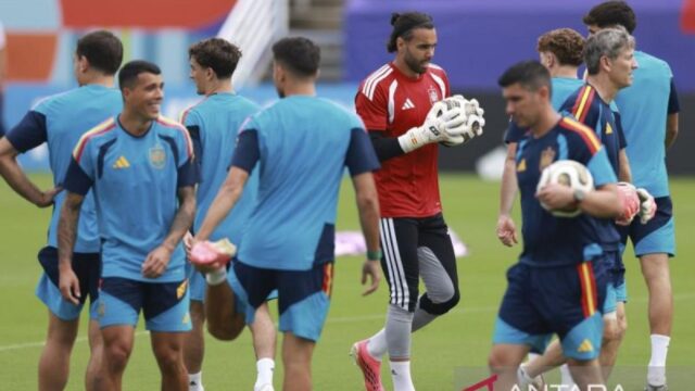 De la Fuente: Laga Spanyol kontra Prancis ibarat final, tensi tinggi sejak awal pertandingan