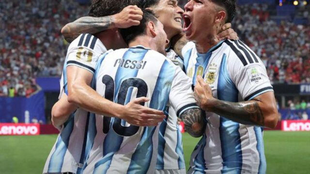 Argentina bangkit pada babak akhir, kalahkan Mesir 3-2 dan hentikan kejutan lawan