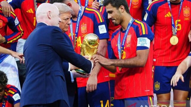 Kapten Timnas Spanyol Sabet Bola Emas usai Tampil Menonjol di Piala Dunia 2026