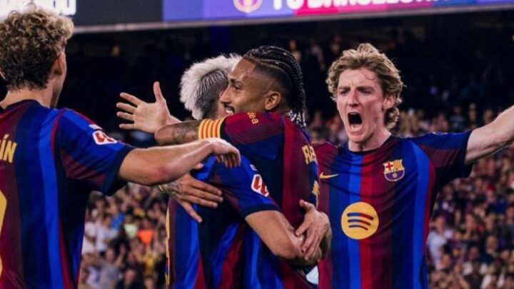 Barcelona menang 2-0 atas Athletic Club berkat gol Raphinha dan Fermin