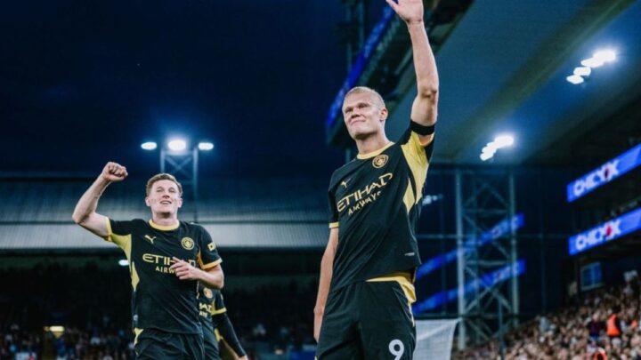 Haaland Cetak Dua Gol, Manchester City Tundukkan Crystal Palace 4-1