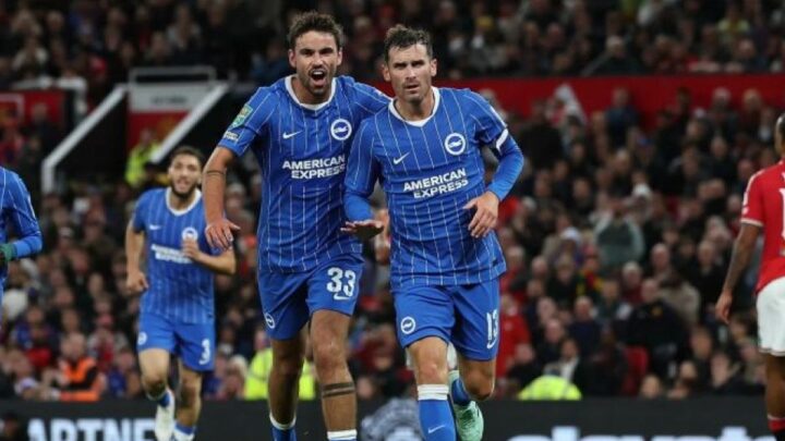 Brighton singkirkan Manchester United dari ajang Piala Liga Inggris
