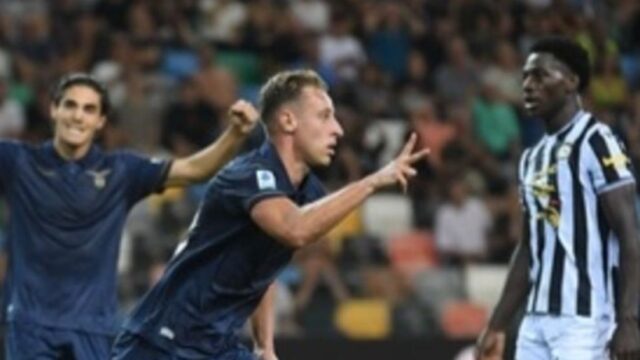 Lazio menang 2-1 atas Udinese dalam lanjutan Liga Italia