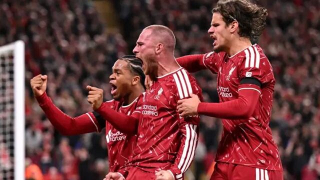 Mac Allister Cetak Gol, Liverpool Bangkit dan Menang 2-1 atas Atletico Madrid