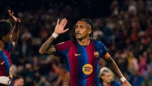 Raphinha Cetak Hattrick, Barcelona Kalahkan Racing Santander dengan Skor 7-2
