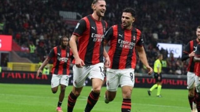 AC Milan menang 3-2 atas Atalanta setelah menghadapi perlawanan ketat di laga Serie A