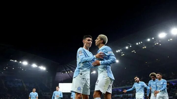 Hattrick Phil Foden antar Manchester City menang telak atas AEK di Liga Champions