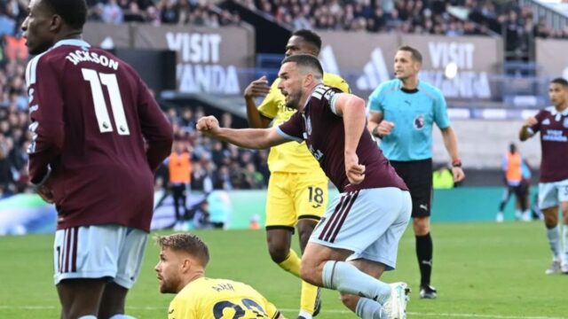 Liga Inggris: Aston Villa Ditahan Brentford, Brighton Menang atas Sunderland