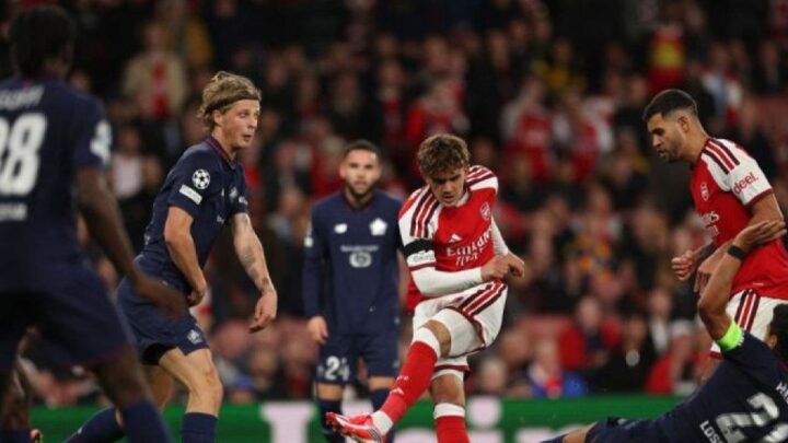 Verdonk Jadi Pemain Indonesia Pertama saat Arsenal Menang 3-0 atas Lille
